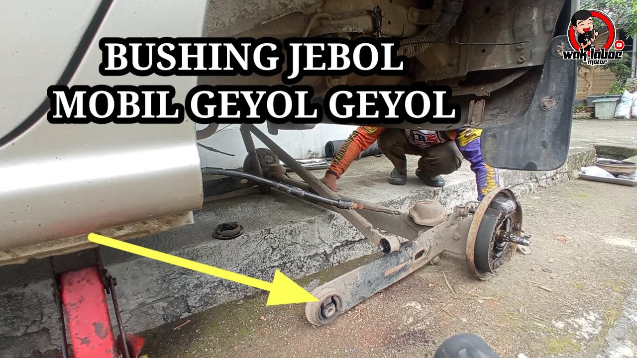 Cara mengganti bushing arm trailing belakang KIA Visto hyundai atoz