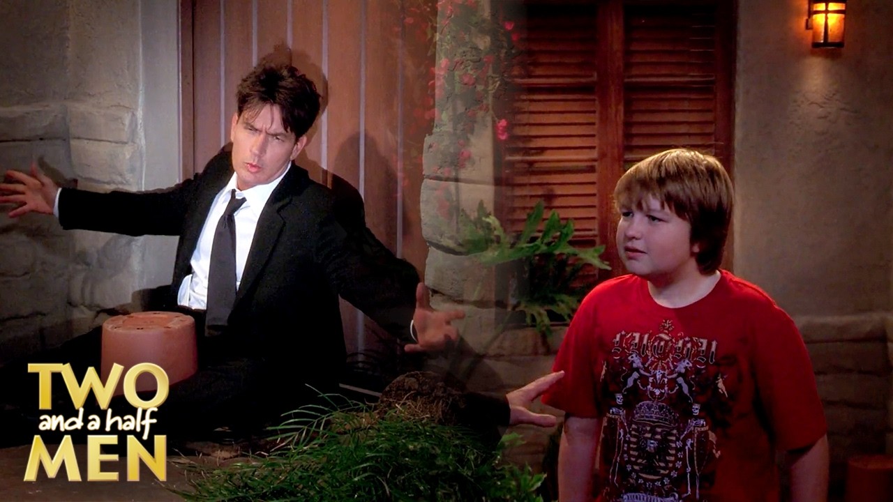 10 Minutes of Jake and Charlie Getting in Trouble | Two and a Half Men