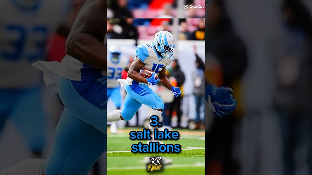 Top 5 teams that need to return to the UFL! 🤩 #ufl #football #edit #teams