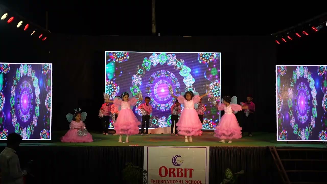 Orbit International School Annual Confluence I Butterfly Theme I Senior Kg