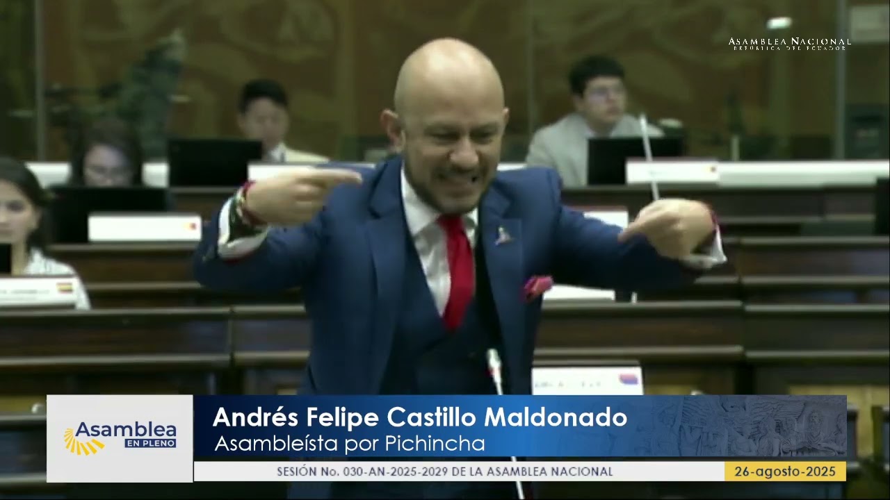 Asambleísta Andrés Castillo - Sesión 030