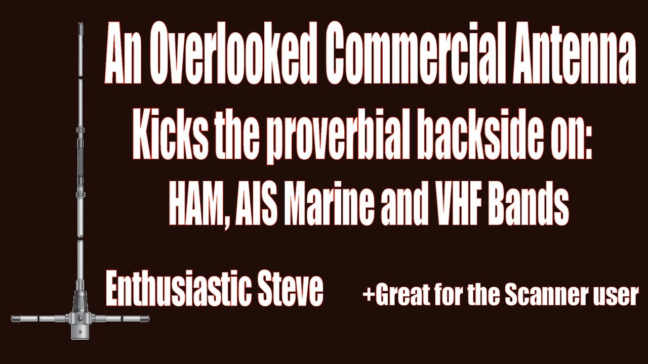Enthusiastic Steve: A  Sirio Antenna that I dare you to try. VHF but does so so much more.