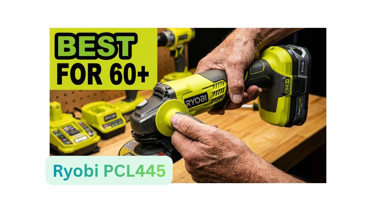 Reviewing The Ryobi One+ PCL445 Angle Grinder
