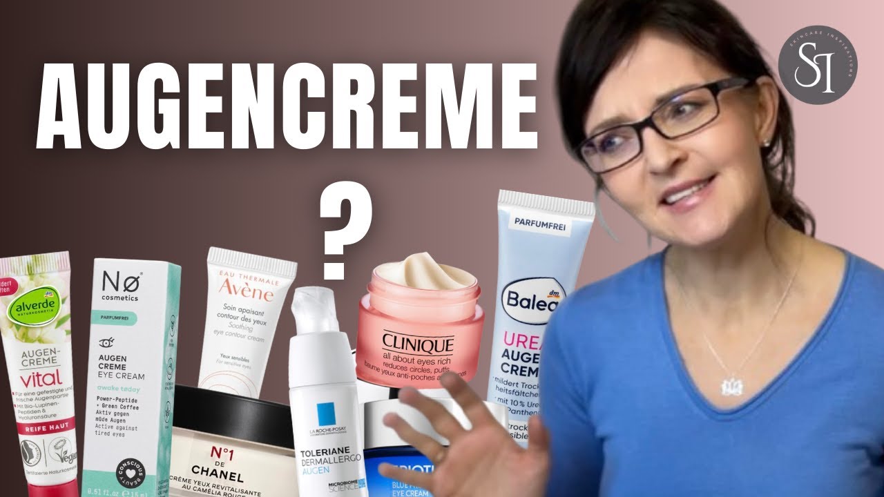 Braucht man eine Augencreme? Welche ist die beste – auch aus der Drogerie?