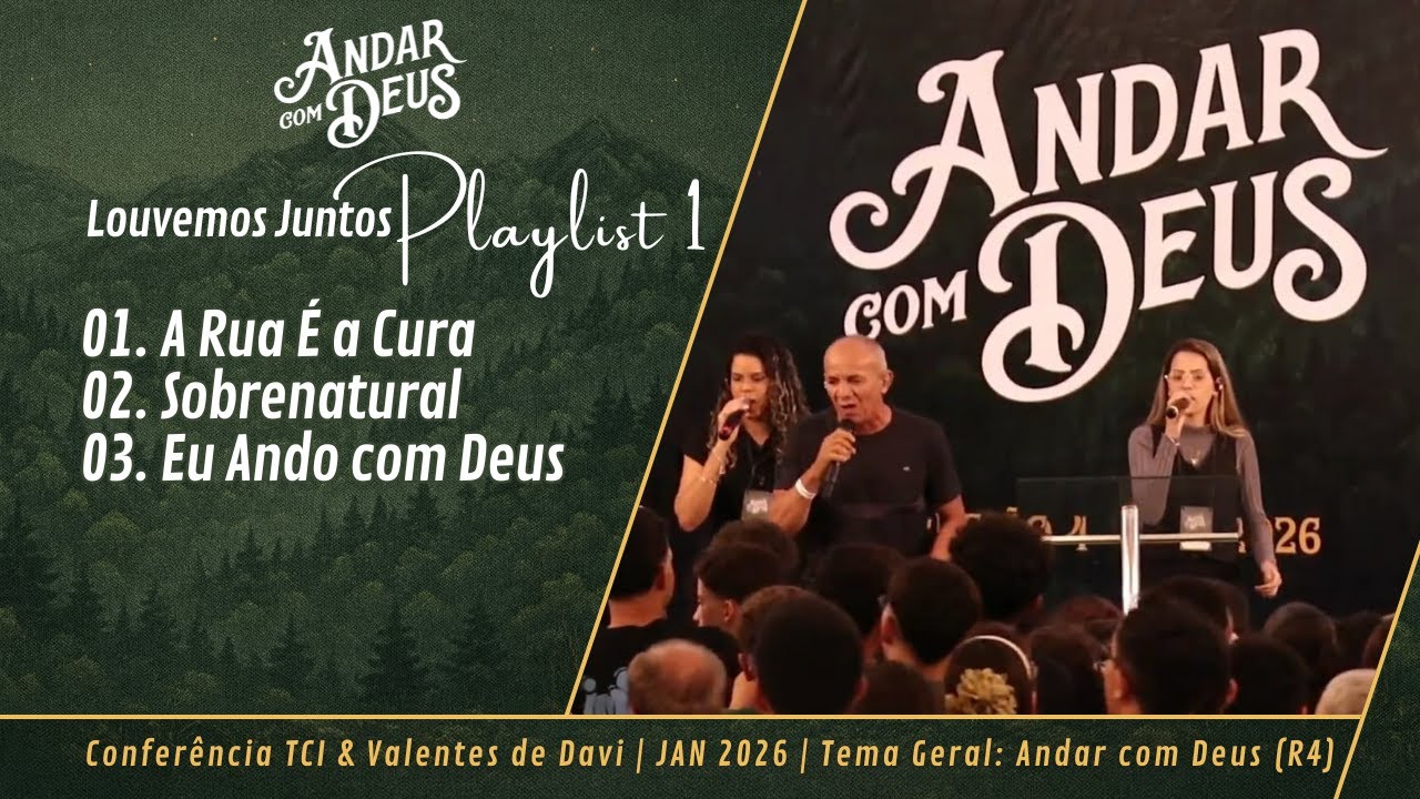 Louvemos Juntos | Playlist 1 | Conferência TCI & Valentes de Davi | JAN 2026 (R4)