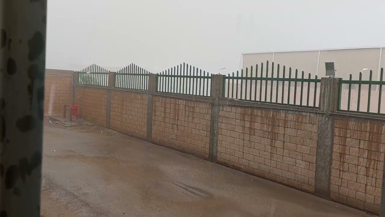 heavy rain in Riyadh