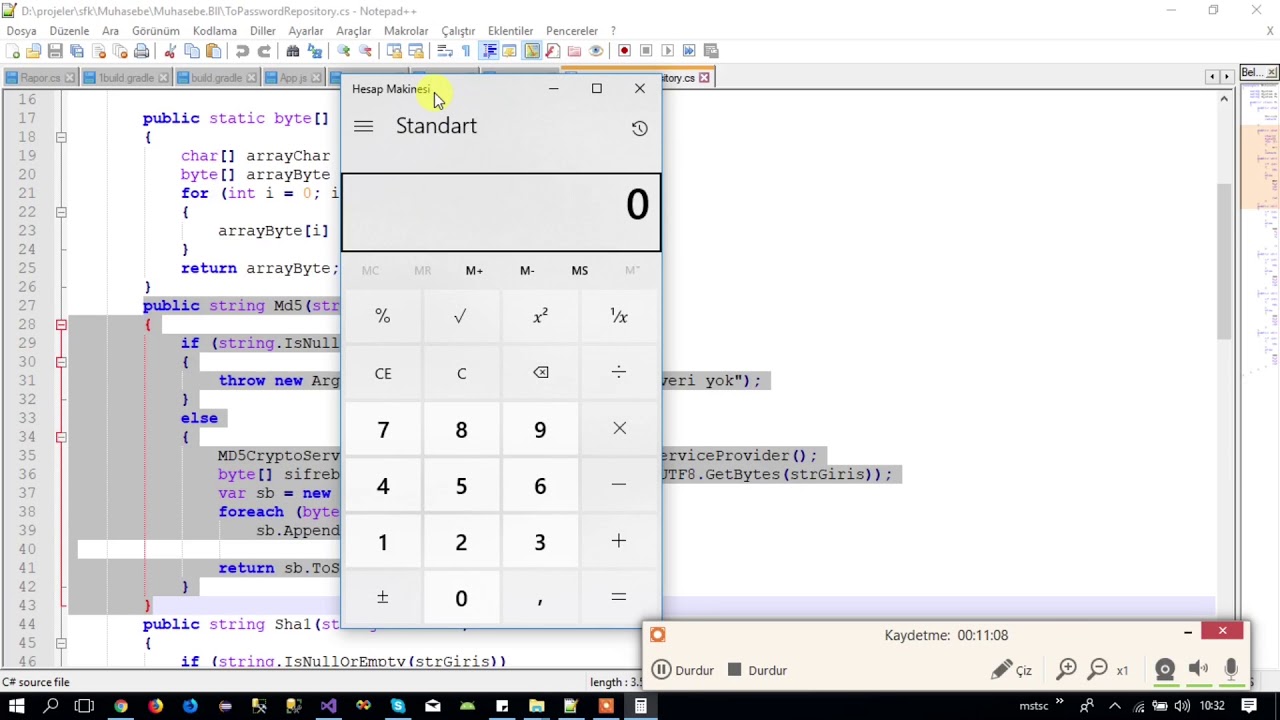Asp.Net Mvc Kurumsal Mimari Ders 8 - Kullanıcı giriş işlemleri