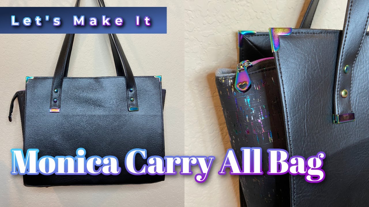 Sew the Monica Carry All Bag from Oro Rosa Patterns with me!  Complete Walk Through
