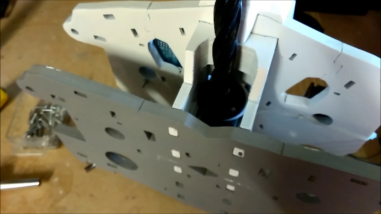 Civrays InMoov - Completing the neck