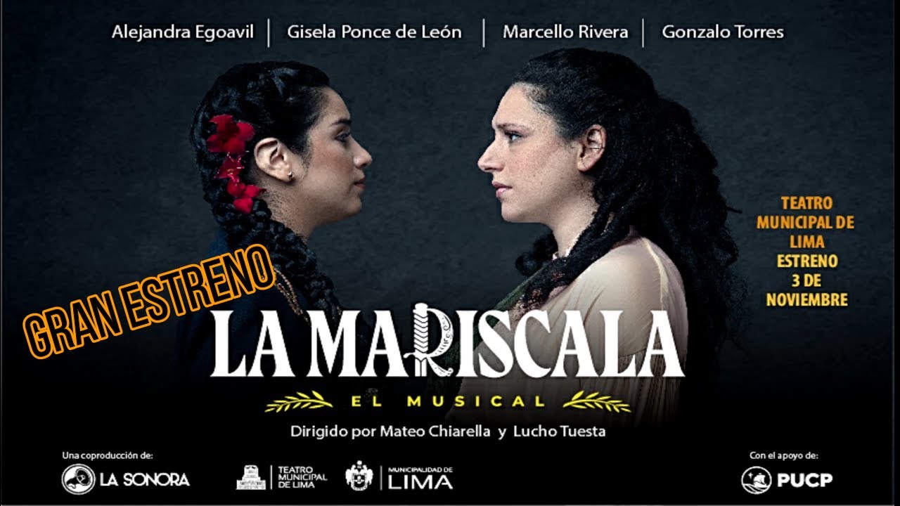 LA MARISCALA EL MUSICAL EN EL TEATRO MUNICIPAL - ENTREVISTAS