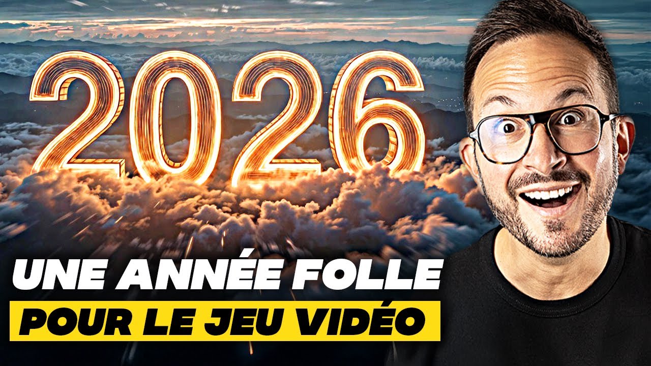 2026 : la FOLLE ANN&Eacute;E du JEU VID&Eacute;O 🤯