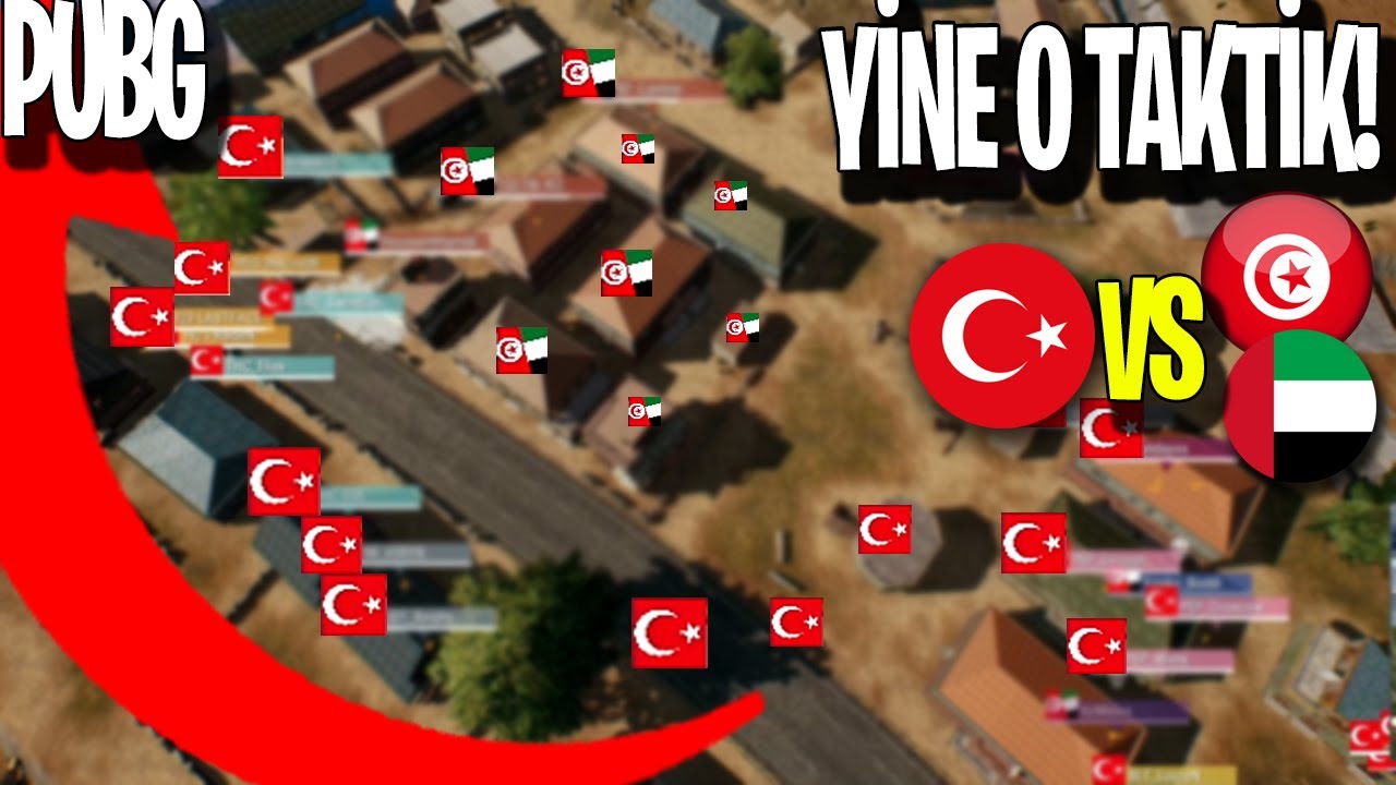 ARAPLARI POCHİNKİYE HAPSETTİK - 32 VS 32  TÜRKLER ARAPLARA KARŞI  MÜFREZE SAVAŞI PUBG LİTE 1. MAÇ