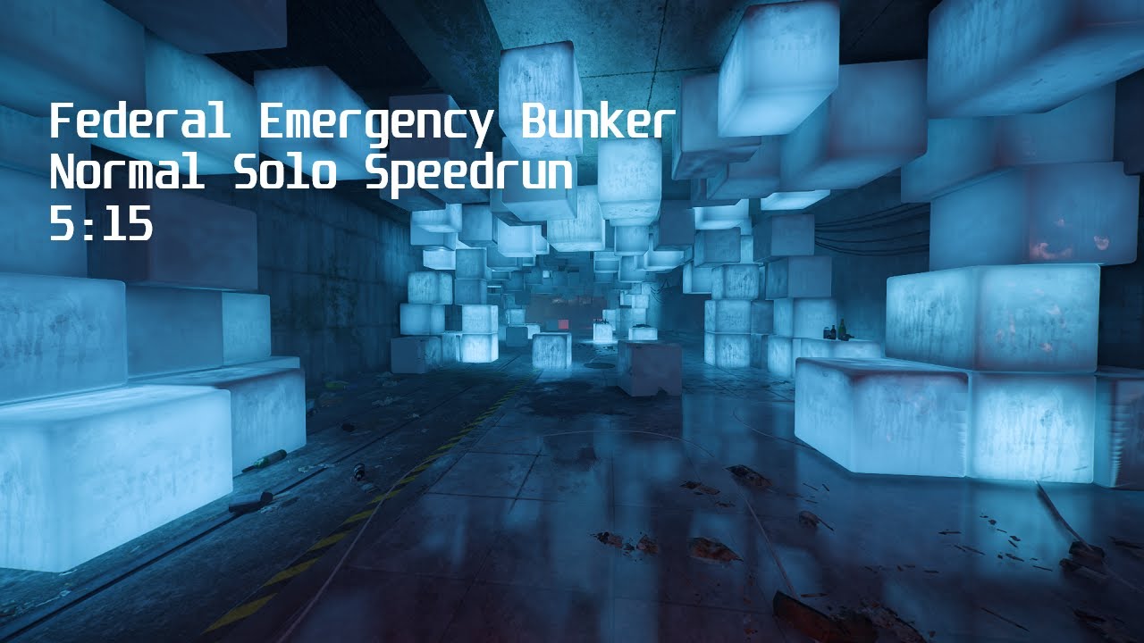 [5:15] - The Division 2 - Normal Federal Emergency Bunker - Solo PC Speedrun