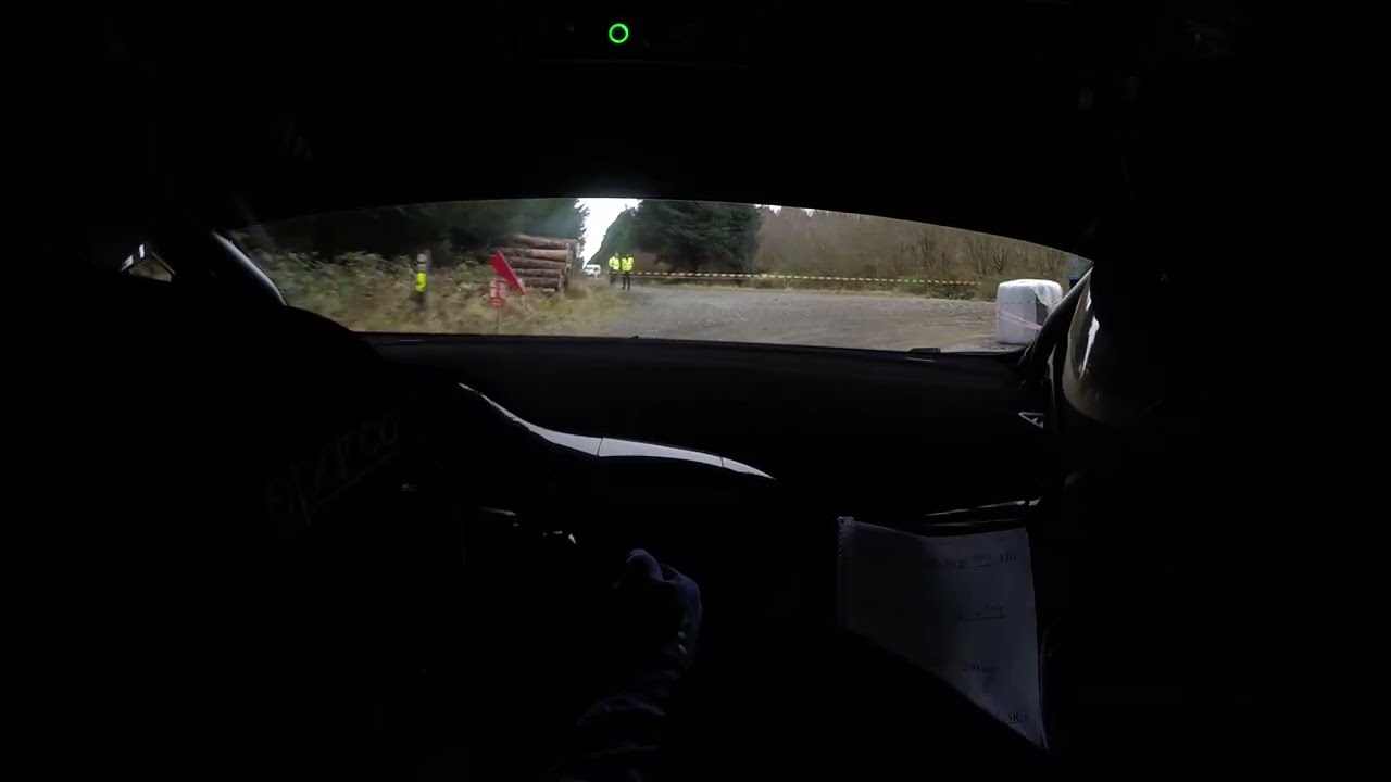 Killarney Forestry Rally 2023 SS4 Kyle McBride & Liam McIntyre