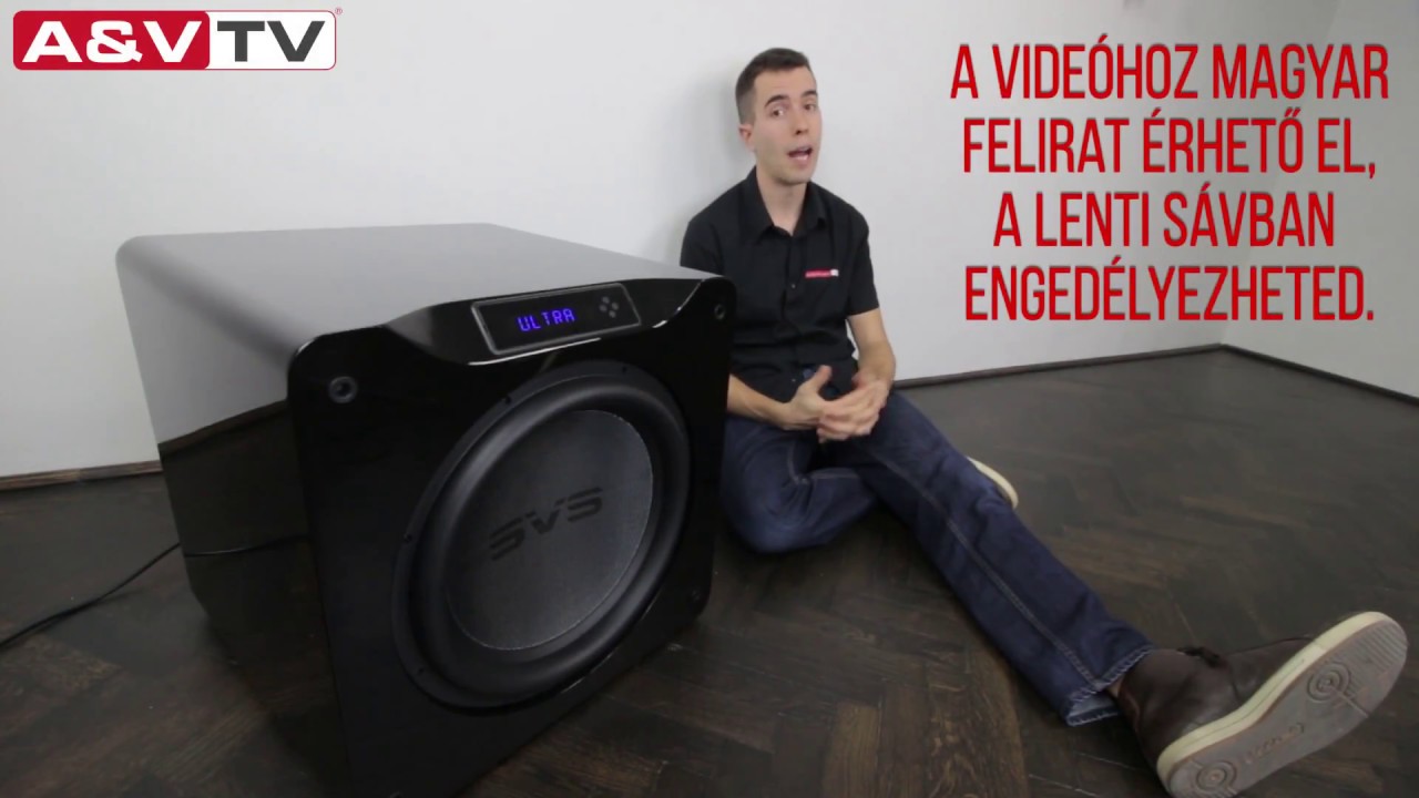 SVS SB16-Ultra subwoofer English review (magyar felirat)