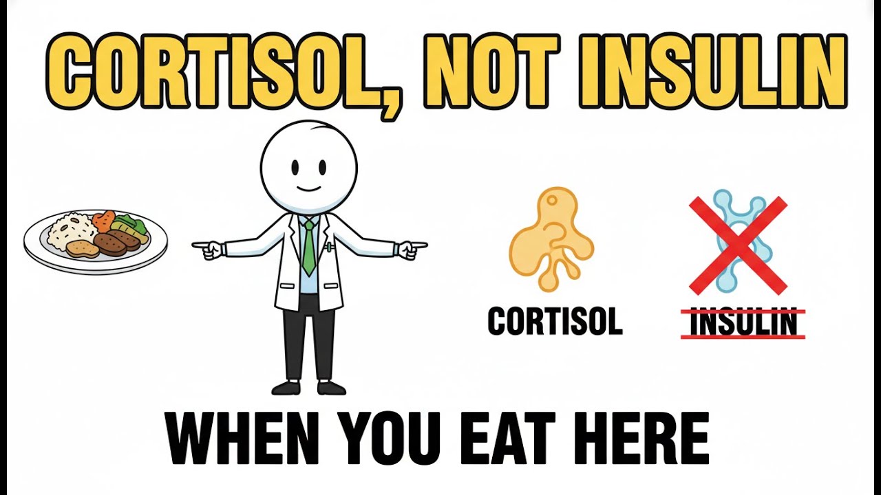 Why Eating at This Time Raises Cortisol Instead of Insulin (Science Explained)