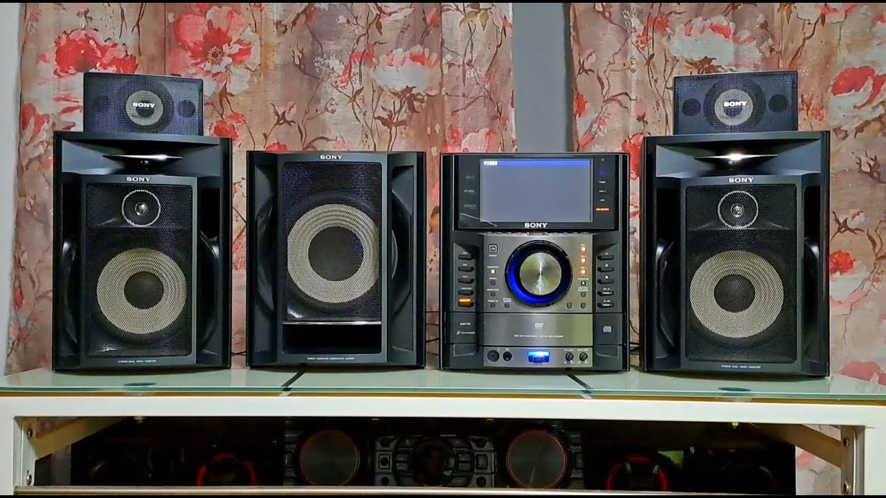 🥵SONY MHC GZR999D bass test🎵
