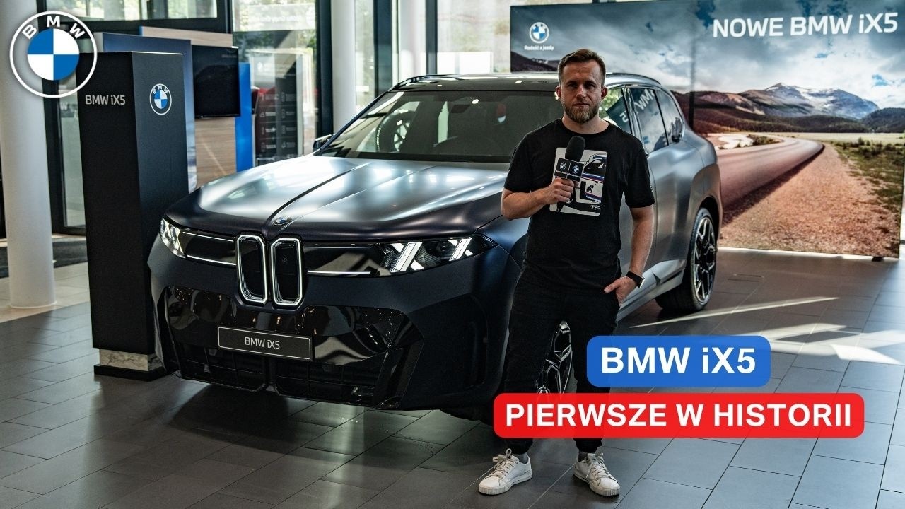 BMW iX5 - pierwsze w historii!