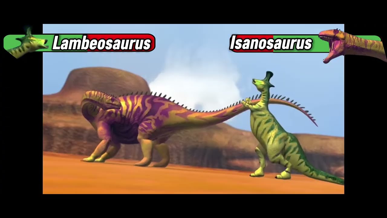 Lambeosaurus Vs Isanosaurus (credits to 