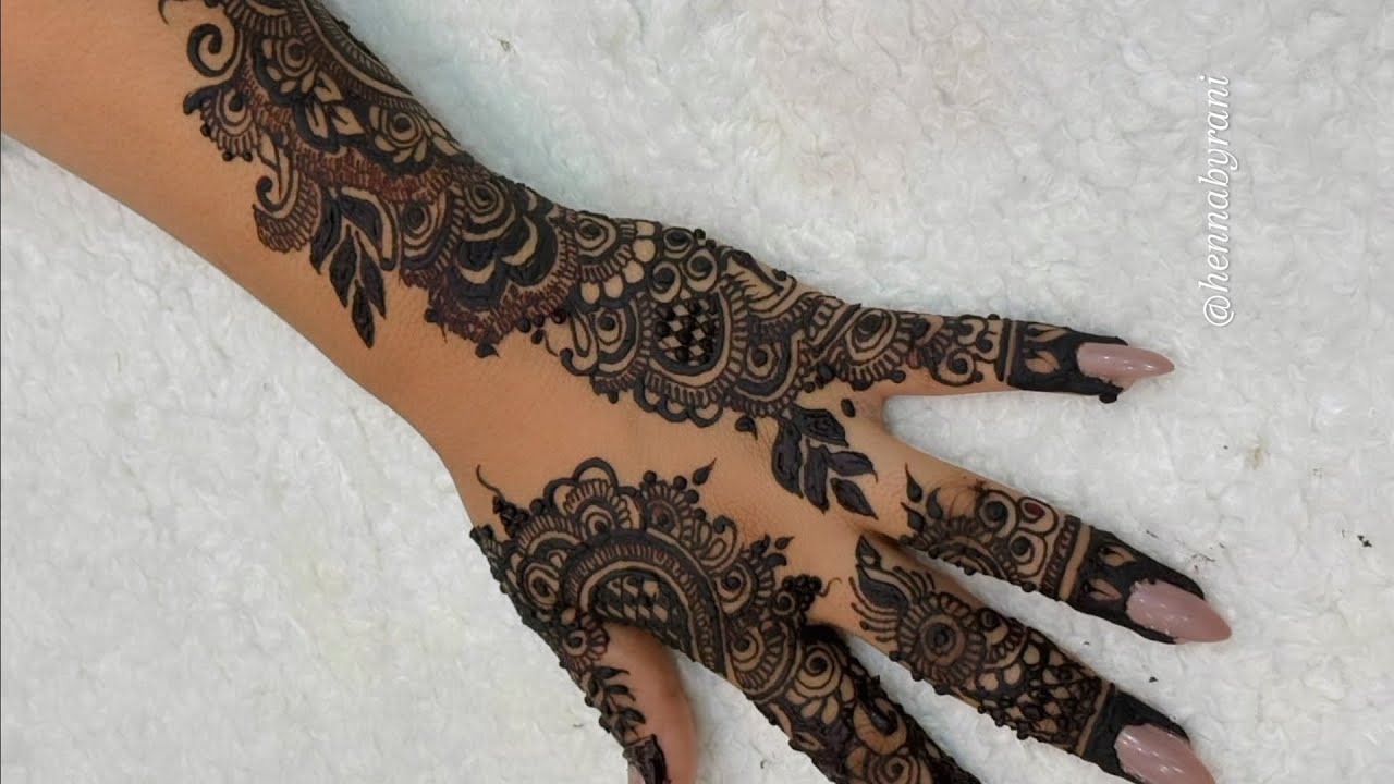 Latest Mehndi Design | New Mehndi Design | Beautiful Mehndi Design #foryou #mehndi #henna #viral 