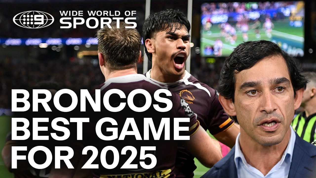 Was this the Broncos best performance for 2025? | Wide World of Sports