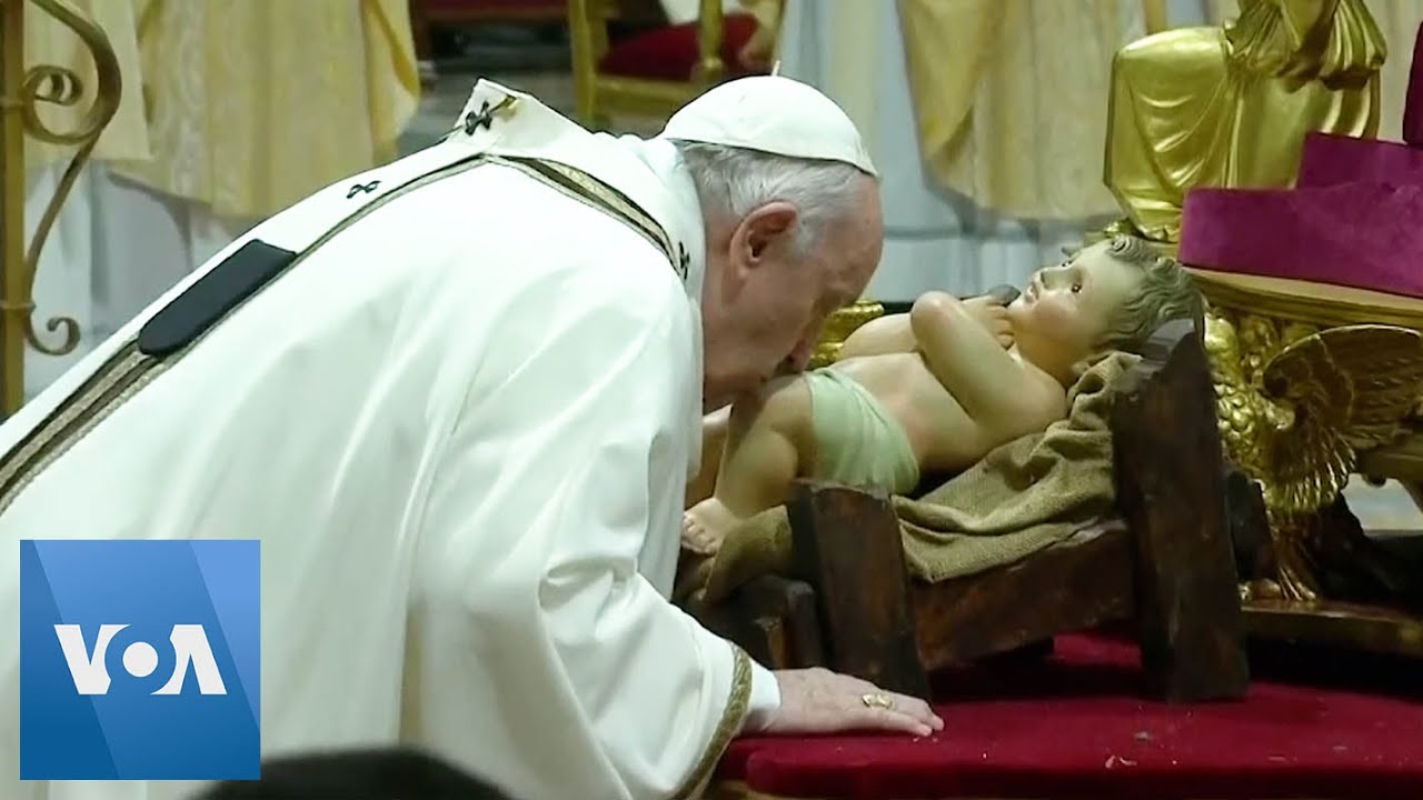 Pope Francis Celebrates Christmas Eve Mass
