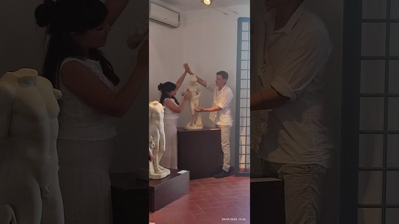 ANCHE LE STATUE PARLANO - Servizio del TGR   Lazio 29 09 2024