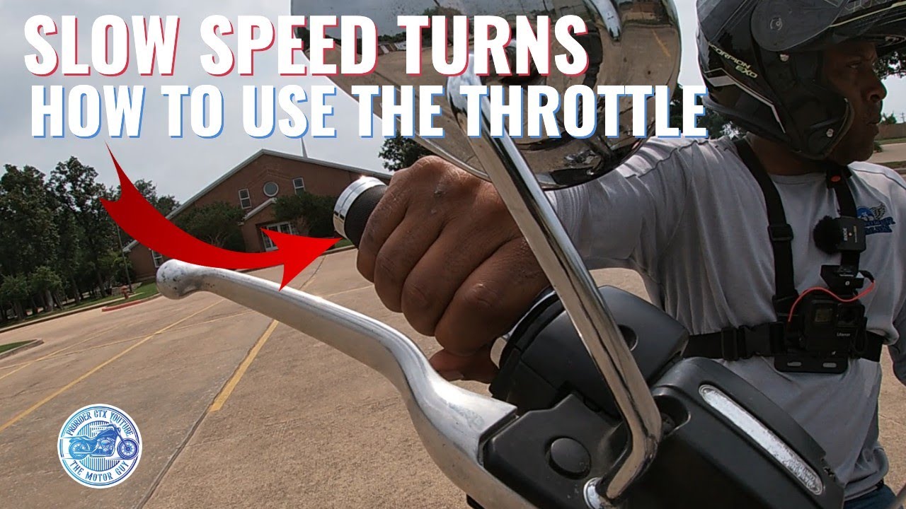 Master Slow Speed Turns Like A Pro - Is Your Throttle Technique On Point?