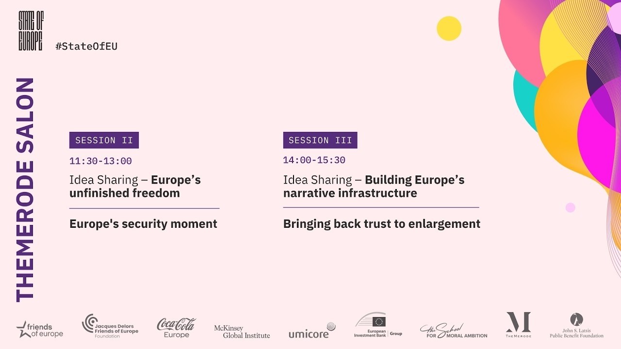 The Festival of Politics and Ideas &ndash; 2026 State of Europe &ndash; THE MERODE SALON
