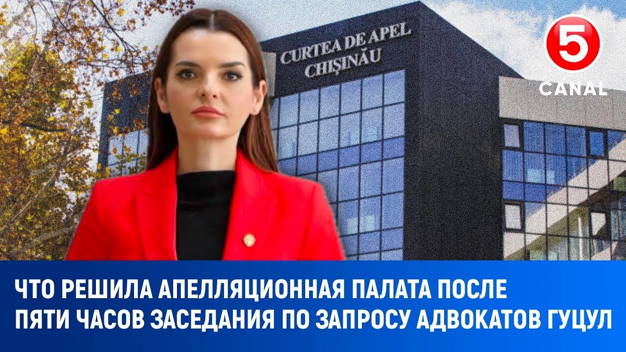 Что решила апелляционная палата после пяти часов заседания по запросу адвокатов Гуцул