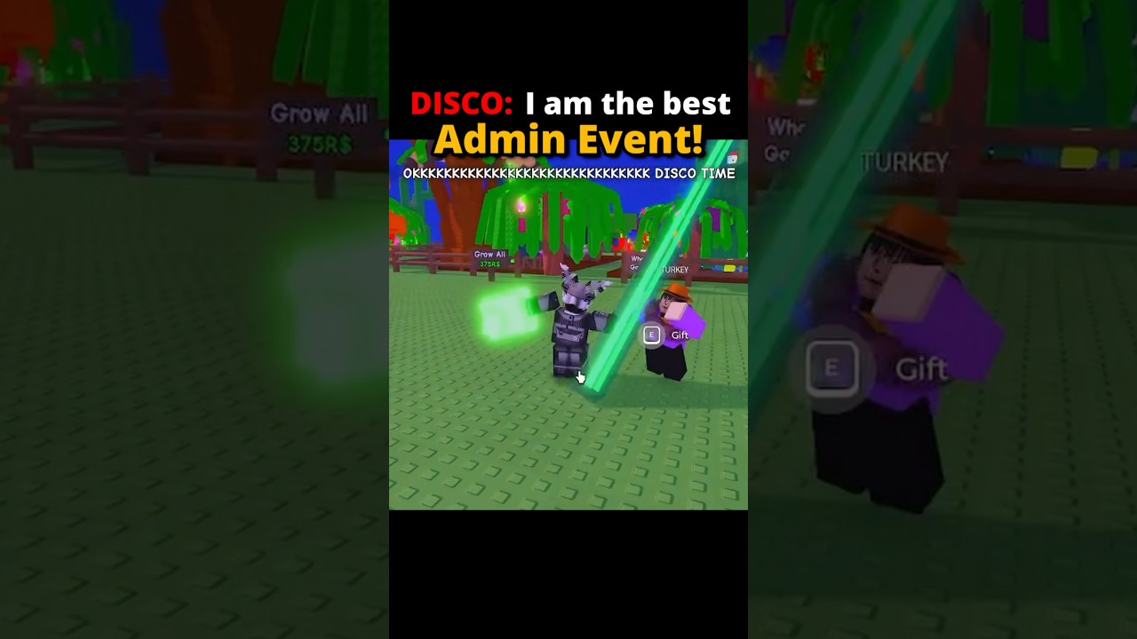 BEST Admin Event 🔥💀 in Grow a Garden 