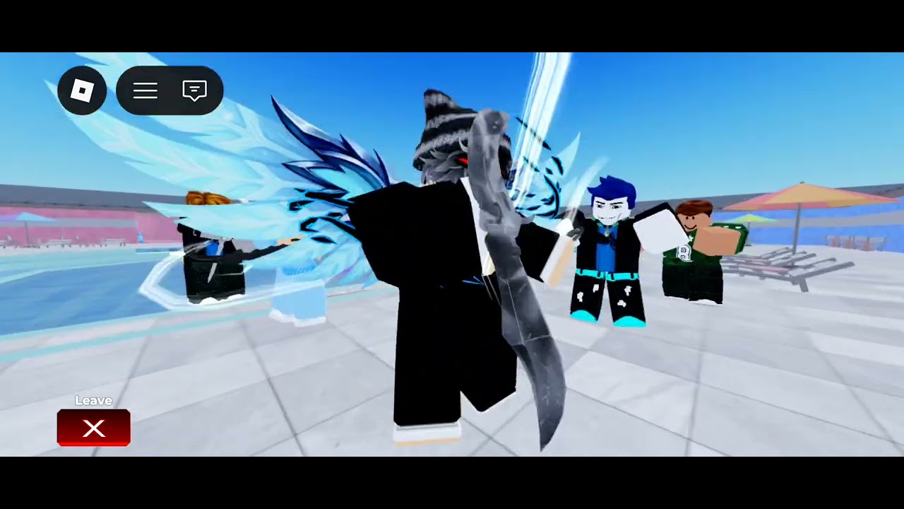 Knife arena with flip knife