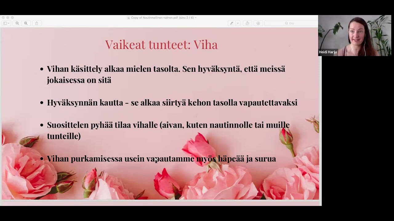 Viha ja häpeä nautinnossa voimaantumisen matkalla