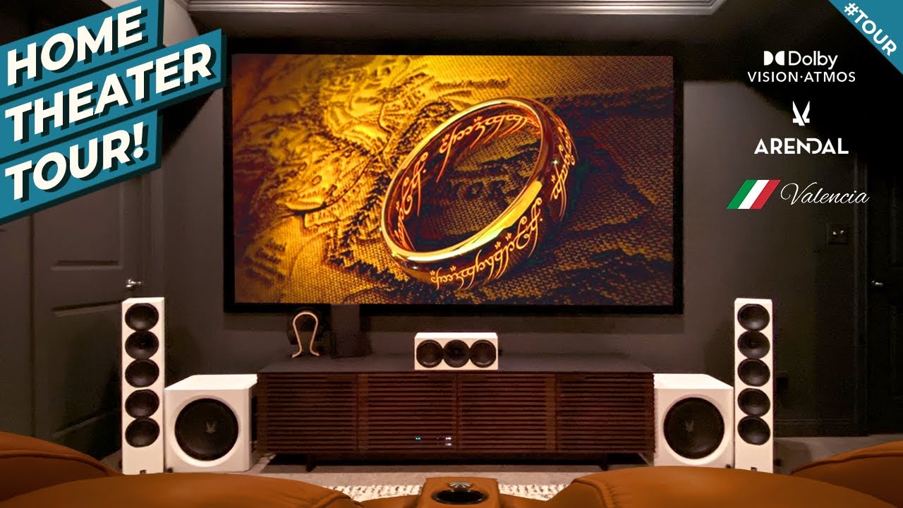 УДИВИТЕЛЬНЫЙ ТУР ПО ДОМАШНИМ КИНОТЕАТРАМ 2021! ARENDAL 7.2.4 | 4K DOLBY ATMOS // Denon // Optoma ...