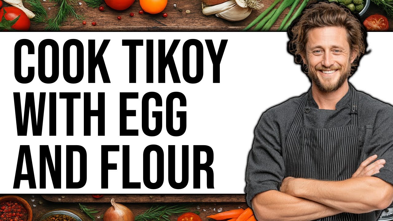 How To Cook Tikoy With Egg And Flour
