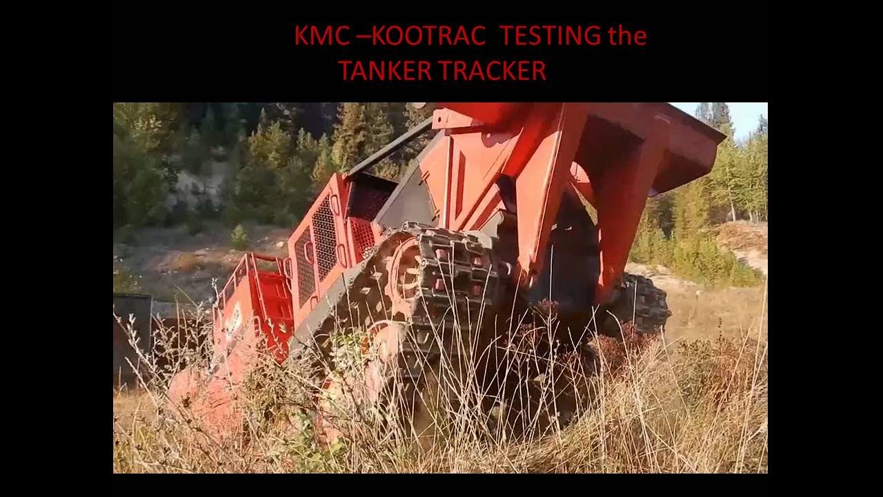 KMC Tanker Tracker. Soft Track Fire Tanker,.Product in Design Stage for Specialty Firefighting unit.