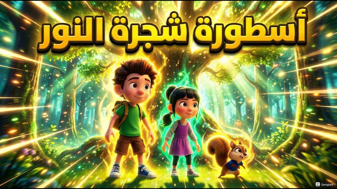 أسطورة شجرة النور🌳✨
