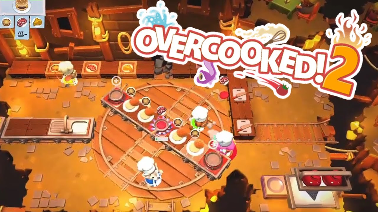 Para calentar... LA CARNE LA CARNE!!!!!! - Overcooked 2 con @AokiScarlet @Barbariccia y @FreakArmin