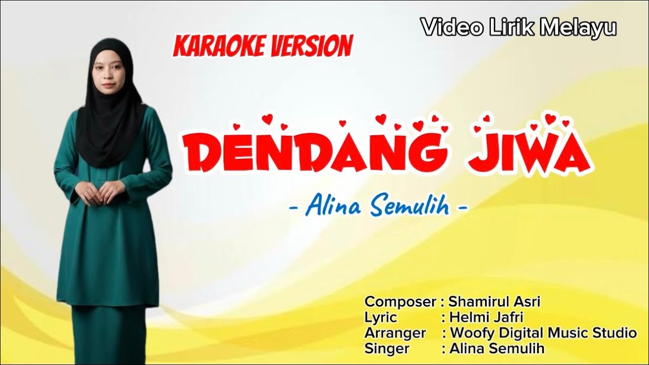 KARAOKE VERSION | Dendang Jiwa (𝟮𝟬𝟮𝟲) | Alina Semulih | 𝗟𝗮𝗴𝘂 Melayu | 𝗩𝗶𝗱𝗲𝗼 𝗟𝗶𝗿𝗶𝗸 𝗠𝗲layu 2026
