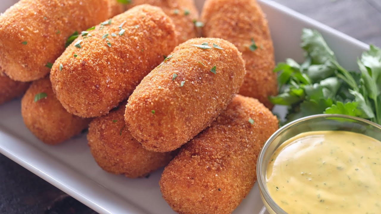Only 4 Ingredient | Easy Mashed Potato Croquettes | Best Homemade Italian Potato Croquettes