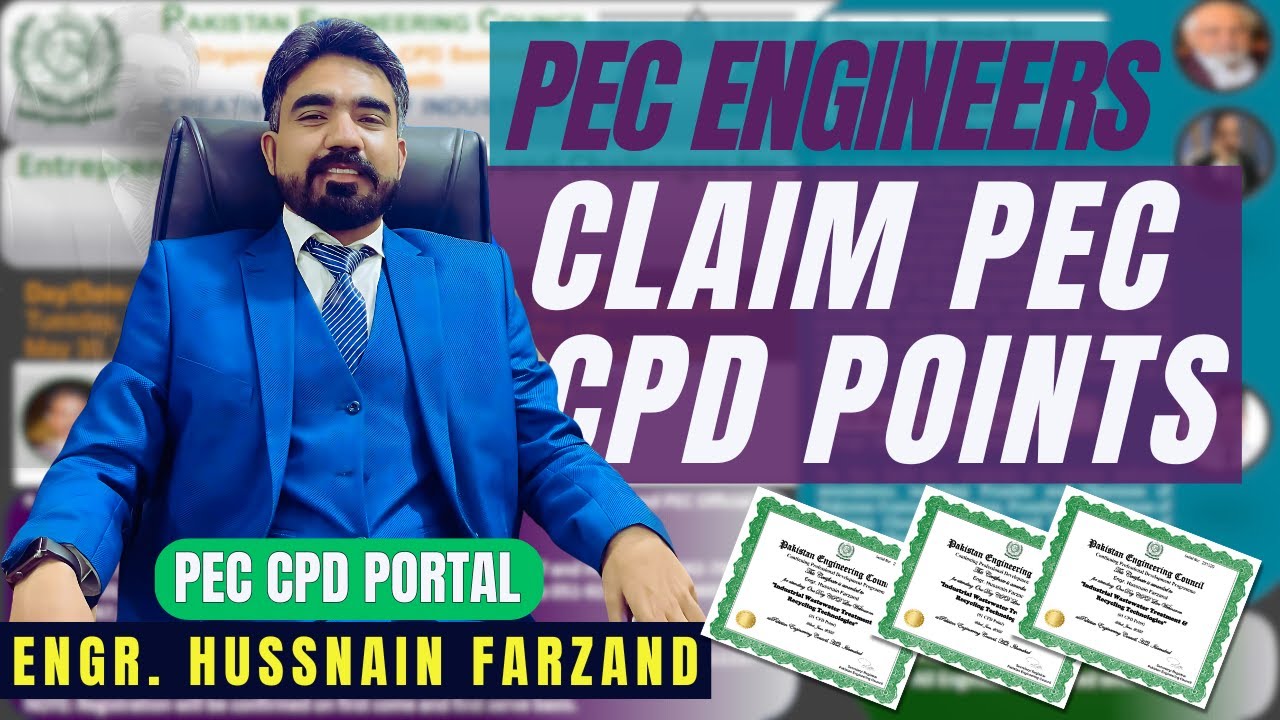 How to claim CPD Points on PEC CPD Portal | Pakistan Engineering Council | Urdu Full Tutorial
