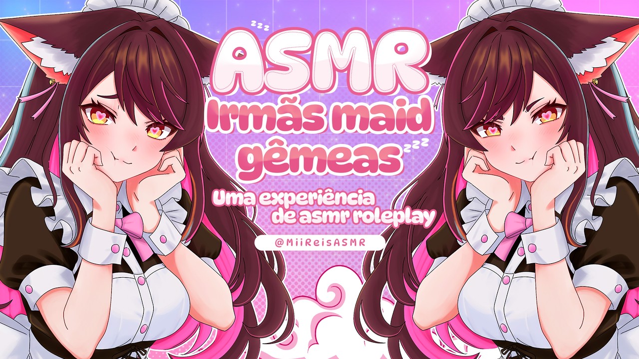ASMR: NÃO FIQUE SOZINHO NO DIA DOS NAMORADOS COM AS IRMÃS MAID