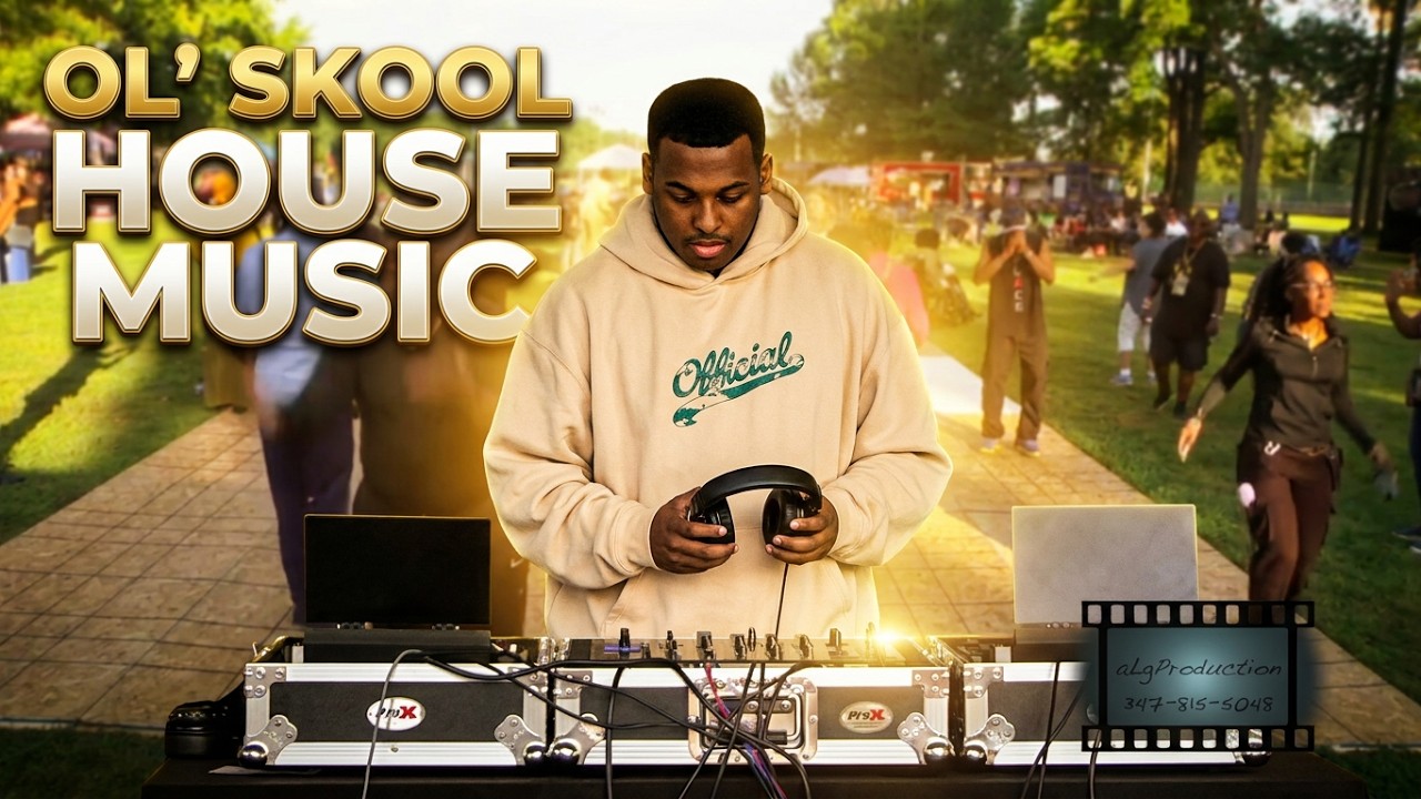 Dj AMEER BROOKS Rahway  Ol' Skool House Music Festival 2025 #BSOC #aLgProduction   Rahway River Park