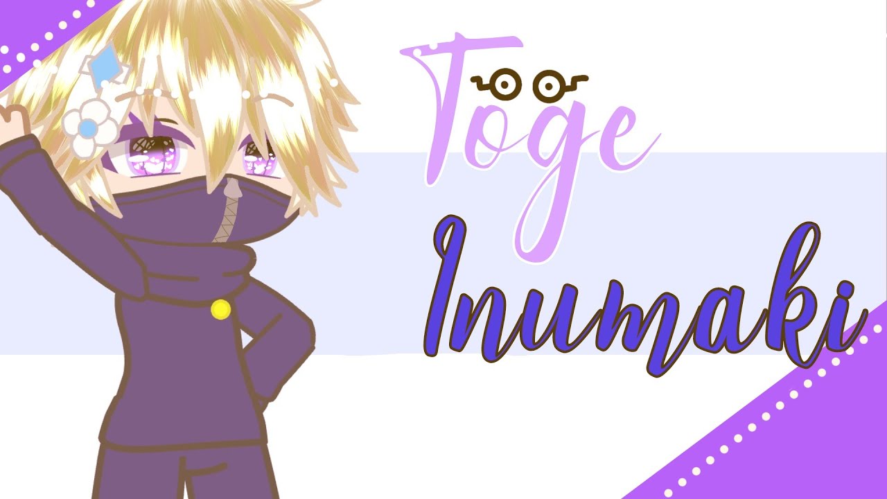 Different Anime Characters react to..[]Toge Inumaki💜💙[] []3/7[] Ft. Me🖤💅