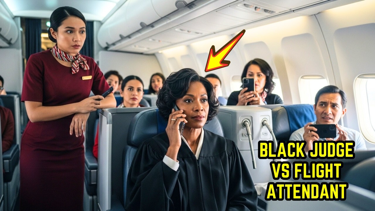 Flight Attendant Accuses Black Judge of Stealing Seat—Her One Call Stops Everything
