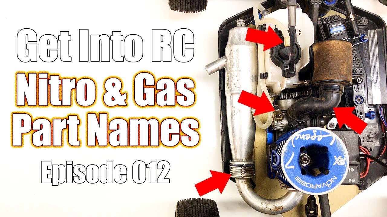 Know The Names Of Nitro & Gas Parts - Get Into RC | RC Driver
