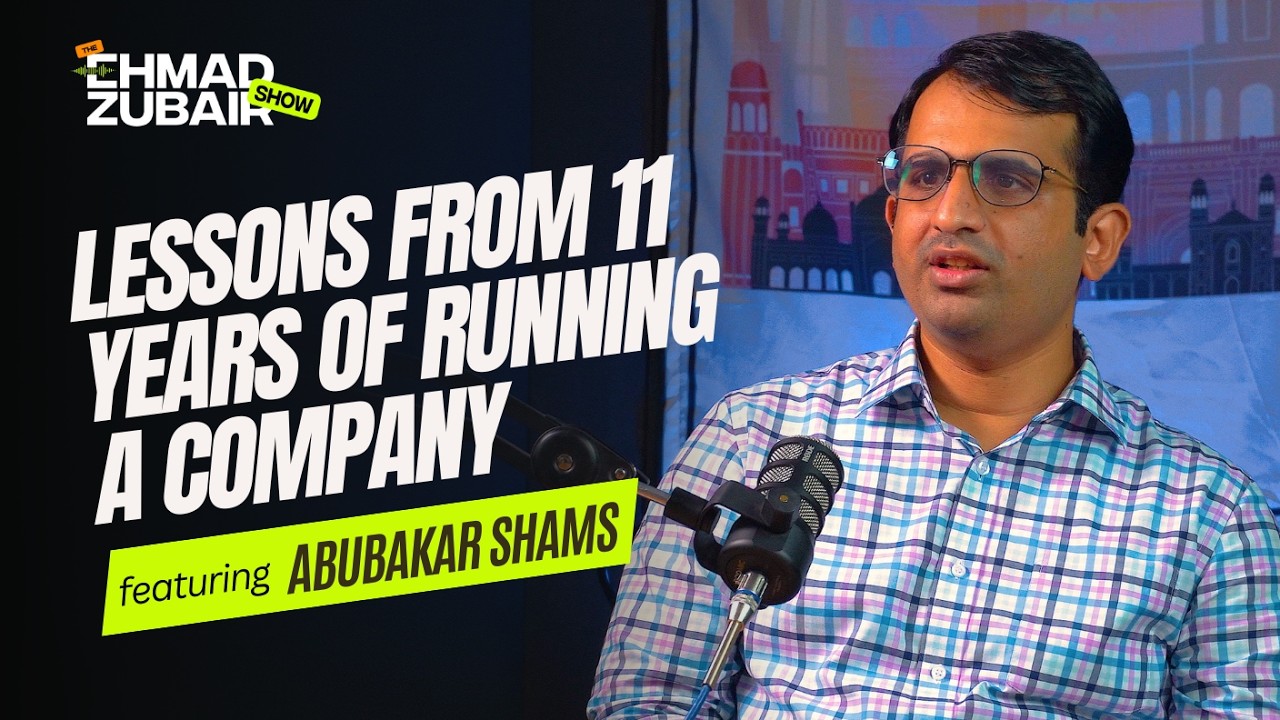 How to Retain Employees & Grow Sales in Software Company | The Ehmad Zubair Show ft Abubakar Shams