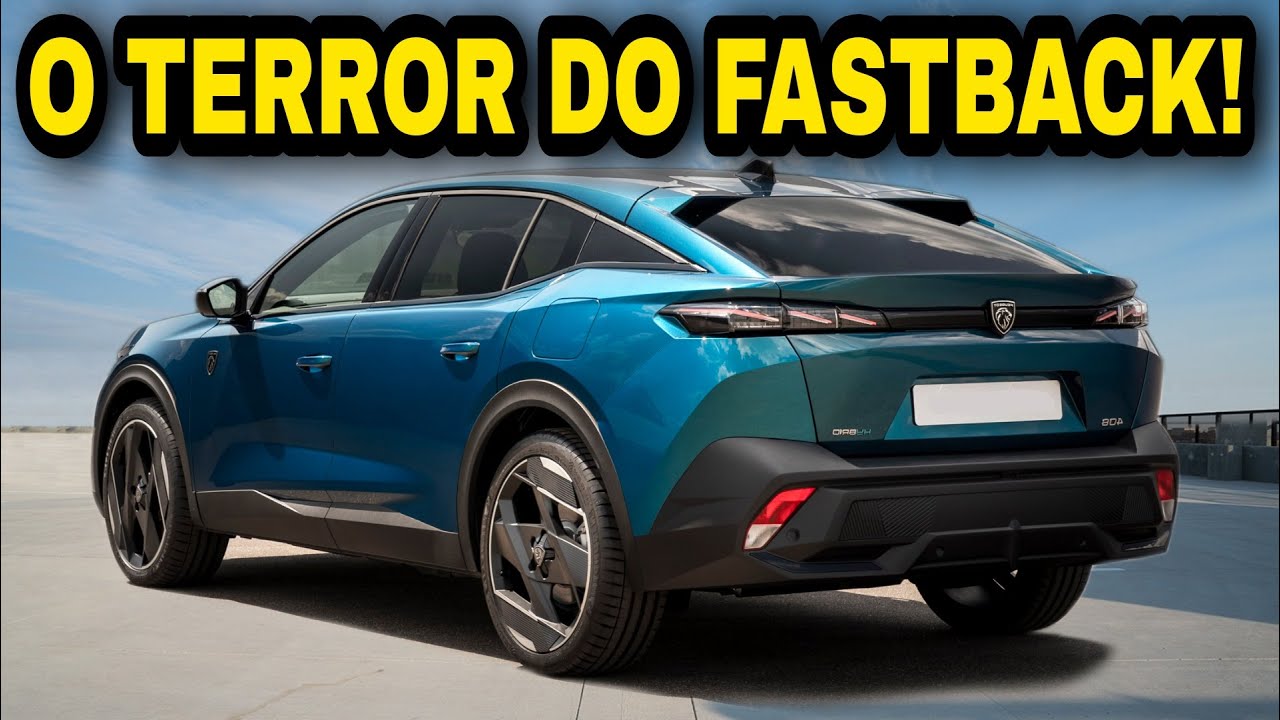 O PESADELO DO FASTBACK E NIVUS VEM AÍ! NOVO PEUGEOT 408 MOSTRA COMO UM SUV COUPÉ DEVE SER!