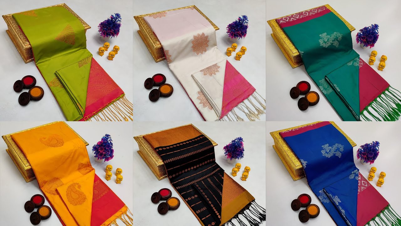 Kanchipuram Soft Silk Sarees | WhatsApp - 8344378186 #kanchipuramsilk #softsilk #silksaree