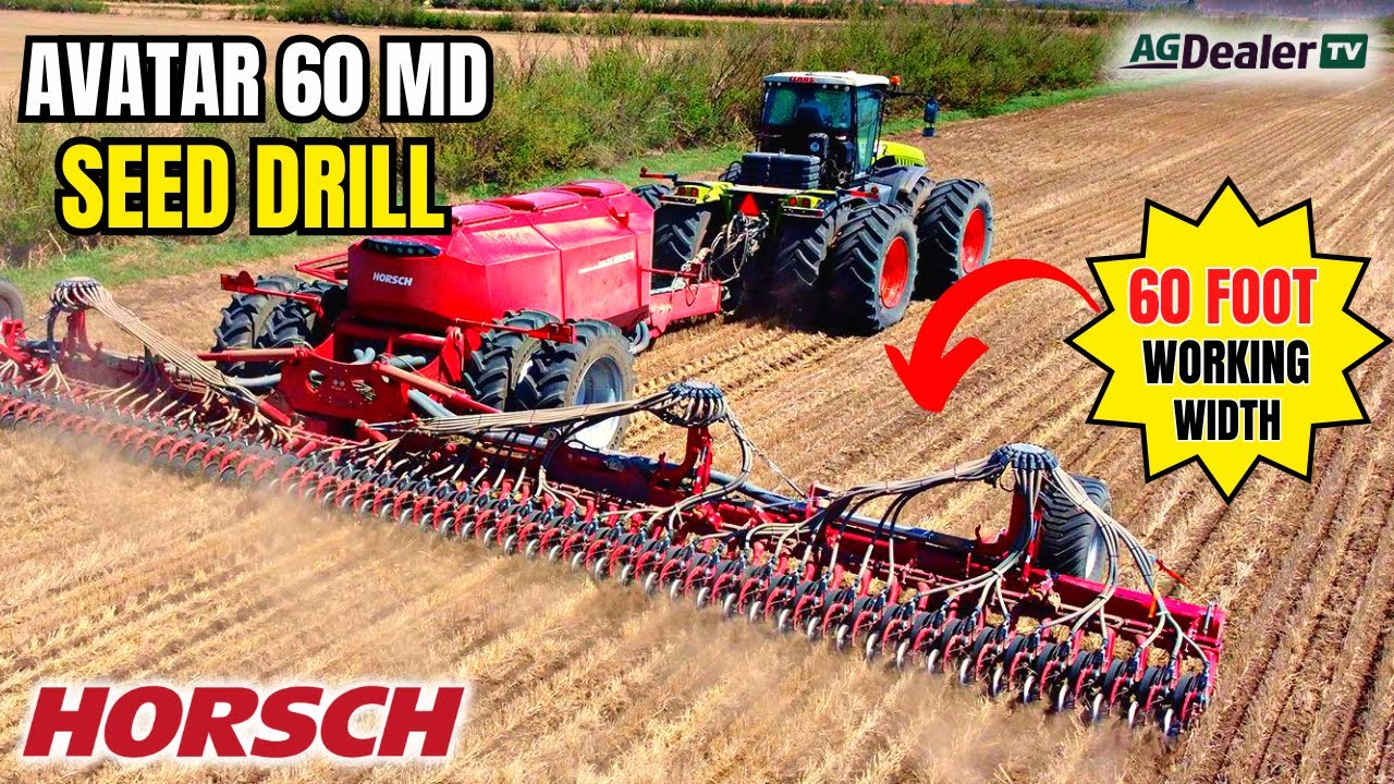 Horsch Avatar 60 MD Seed Drill Demonstration | AgDealerTV